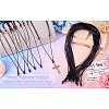 Eco-Friendly Korean Waxed Polyester Braided Adjustable Necklace Makings NJEW-TAC0015-04-15