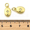 Brass Micro Pave Cubic Zirconia Pendants KK-I275-32G-3
