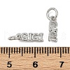 Brass Charms KK-S527-02P-B-3