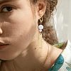  120Pcs 4 Style 304 Stainless Steel Leverback Earring Findings STAS-NB0001-17-5