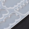 DIY Irregular Shape Cabochon Silicone Molds for Hair Clips DIY-L069-01A-5