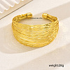 Elegant Brass Cuff Bangles KZ6655-2