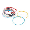 120Pcs 12 Colors Korean Waxed Polyester Cord Bracelet Making AJEW-TA0001-23-3