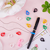 Gorgecraft 60Pcs Silicone Pendant SIL-GF0001-30-4