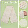 Flower Pattern Embroidery Cotton Fabric DIY-WH0580-48-4