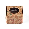 Rectangle Foldable Creative Kraft Paper Gift Box CON-B002-06A-02-5