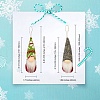 10Pcs 2 Style Cloth Faceless Christmas Gnome Doll Pendant Decorations sgHJEW-SZ0001-09-2