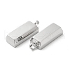 Non-Tarnish 201 Stainless Steel Pendants STAS-Q216-19P-2