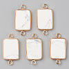 Natural Howlite Links G-R464-002H-1