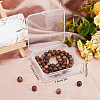 Beebeecraft 2 Strands Natural Polychrome Jasper/Picasso Stone/Picasso Jasper Bead Strands G-BBC0001-03B-7