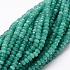 Dyed Natural Malaysia Jade Rondelle Beads Strands G-E316-2x4mm-29-2