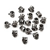 Tibetan Style Alloy Tube Bails TIBE-30047-B-NR-3