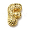 Brass with Cubic Zirconia Pendant KK-Q818-02F-G-1