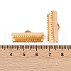 304 Stainless Steel Ribbon Crimp Ends STAS-E471-05N-G-3