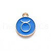 Alloy Enamel Pendants ENAM-S124-01A-02C-2