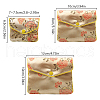Embroidery Damask Cloth Pouches Set ABAG-NB0001-14-2