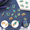 18Pcs 9 Styles Alloy Connector Charms FIND-TA0002-21-13