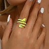 Boho Brass Snake Ring for Women SD3608-2-1