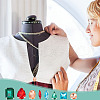 DICOSMETIC 64Pcs 32 Styles Octagon/Teardrop/Horse Eye Sew on Rhinestone RGLA-DC0001-02-6