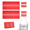 DIY PU Imitation Leather Bag Knitting Set for Purse Making PURS-WH0005-01E-1