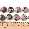 Natural Rhodonite Beads Strands G-D316-A14-4