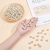 Maple Natural Wood European Beads WOOD-FH0001-41-3