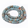 Natural Aqua Terra Jasper Beads Strands G-S366-013C-2