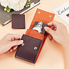 Portable PU Leather Single Watch Pouch Storage Bags ABAG-WH0048-20A-3
