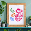 Plastic Reusable Drawing Painting Stencils Templates DIY-WH0172-242-5