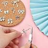 100Pcs 10 Styles Tibetan Style Alloy Pendants TIBEP-CJ0002-39-3