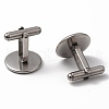 304 Stainless Steel Cuff Buttons STAS-L262-39F-P-1