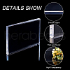 Rectangle Transparent Acrylic Display Base DJEW-WH0034-50E-4