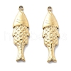 PVD Vacuum Plating 304 Stainless Steel Pendants STAS-R130-19G-1