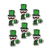 St. Patrick's Day Themes Printed Wood Pendants WOOD-V002-02H-1