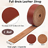 1.6M Flat AB Grade Cowhide Leather Cord AJEW-WH0007-59B-04-2