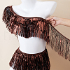 Polyester Fringe Trimmings OCOR-WH0082-207C-1-3
