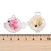 Transparent Luminous Acrylic Pendants TACR-Z002-02-4