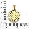 304 Stainless Steel Pendants STAS-B086-09H-G-3