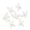 201 Stainless Steel Charms STAS-C021-06P-K-1