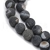 Natural Druzy Agate Beads Strands G-NH0024-A01-10mm-3