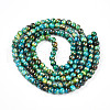 Baking Painted Glass Beads Strands DGLA-N003-6mm-B08-3