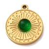 304 Stainless Steel Pendants STAS-M105-08G-1