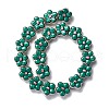 Handmade Porcelain Flower Beads Strands PORC-F003-01I-3