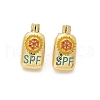 Brass Micro Pave Cubic Zirconia Stud Earrings EJEW-Q015-07G-2