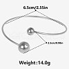 304 Stainless Steel Cuff Bangles JW3616-1-1