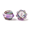 Sparkling Acrylic Rhinestone Round Beads OACR-NH0002-01A-07-1