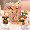 Olycraft 2Pcs 2 Colors Wood Miniature Stand DJEW-OC0001-33-5