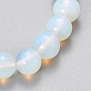 Synthetic Opalite Beaded Stretch Bracelets BJEW-Q692-47-10mm-2