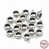 Thailand 925 Sterling Silver Tube Bails STER-T002-17AS-3