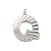 304 Stainless Steel Charms STAS-G345-01P-Q-1